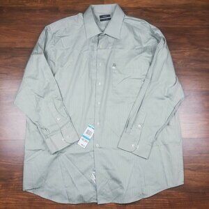 Alfani Mens Shirt Seafoam Green Size XL